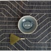 Tapis intérieur extérieur RYTHM - Bleu marine - M Tapis intérieur extérieur RYTHM - Bleu marine - M