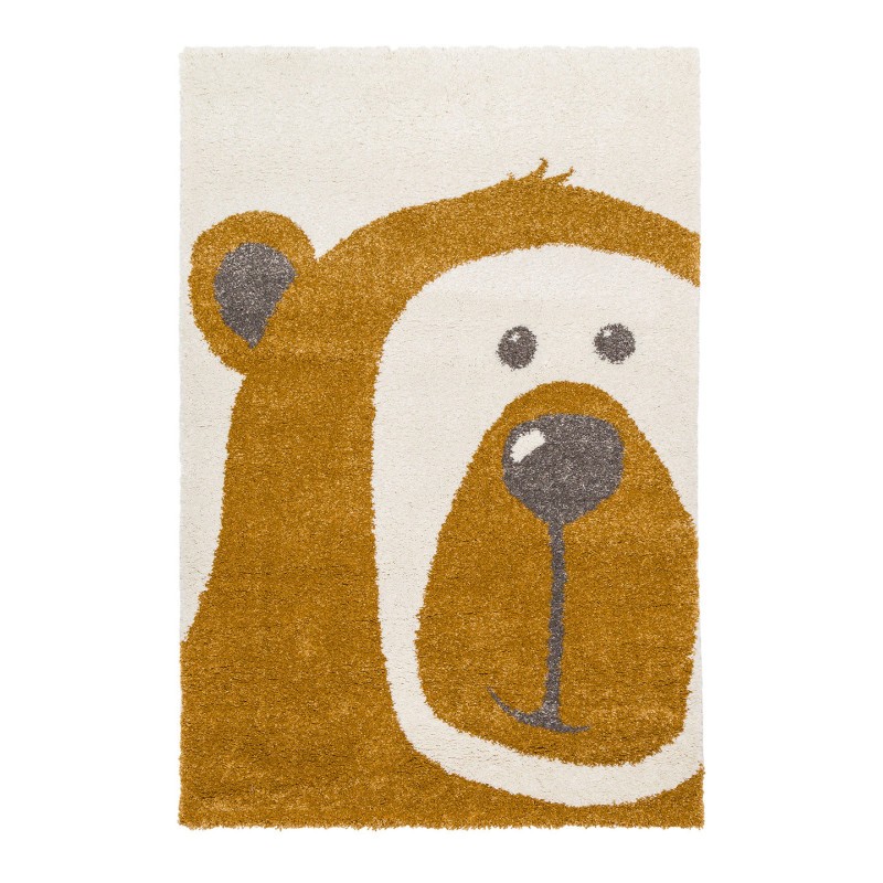 Tapis enfant OURSON - Miel - S