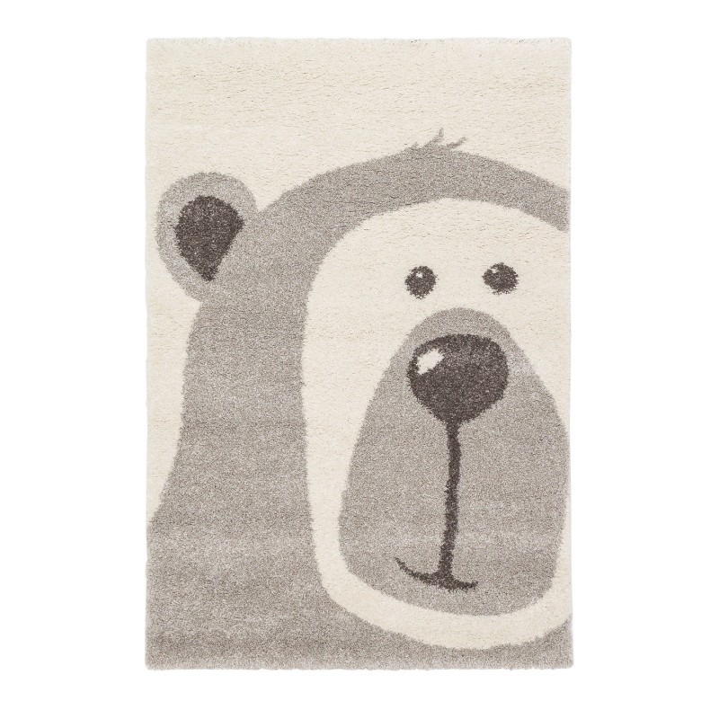 Tapis enfant OURSON - Gris - S