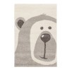 Tapis enfant OURSON - Gris - S Tapis enfant OURSON - Gris - S
