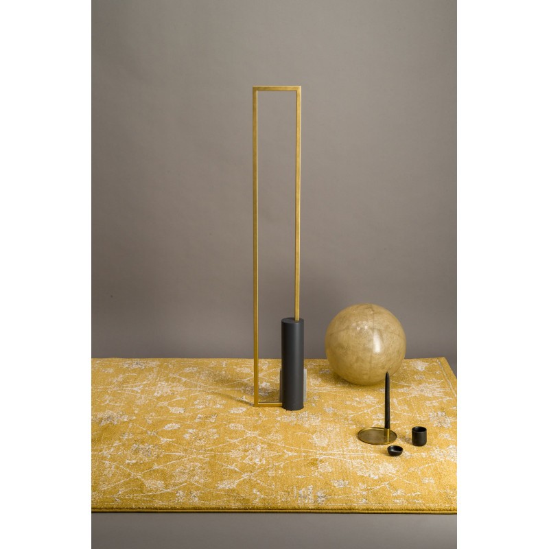 Tapis Inspiration Florale - Miel - L