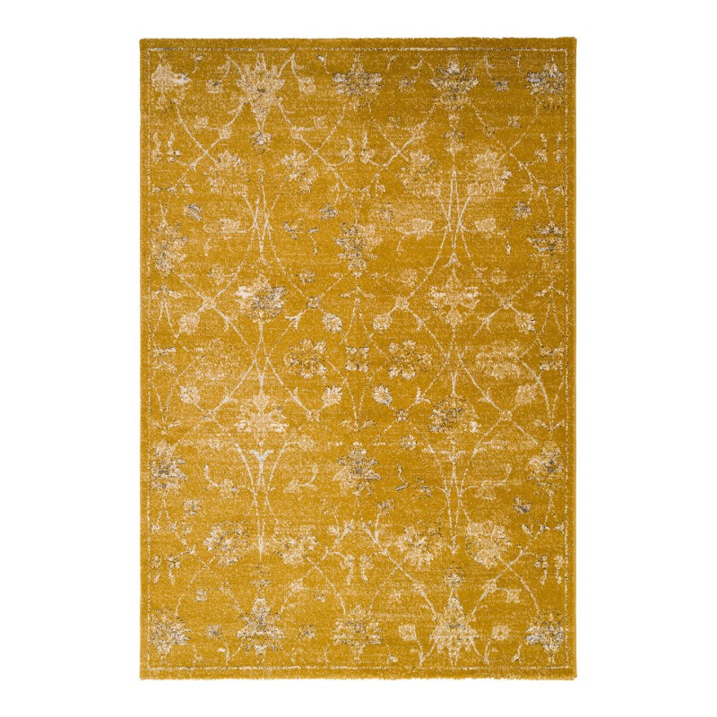Tapis Inspiration Florale - Miel - L
