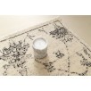 Tapis Inspiration Florale - Argent - L Tapis Inspiration Florale - Argent - L