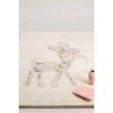 Tapis enfant FAON - Crème - M Tapis enfant FAON - Crème - M