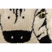 Tapis enfant shaggy ZEBRE - 120 cm x170 cm Tapis enfant shaggy ZEBRE - 120 cm x170 cm