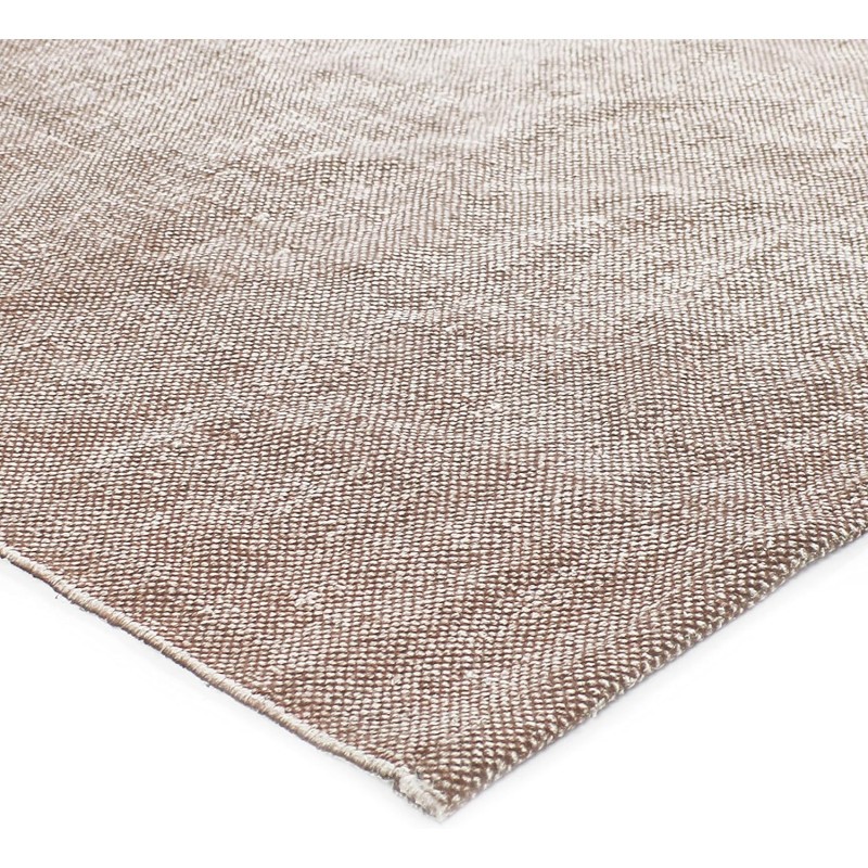 Tapis Vintage délavé - Rose nude - L