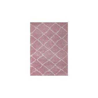 Tapis shaggy NOMAD - Rose - M