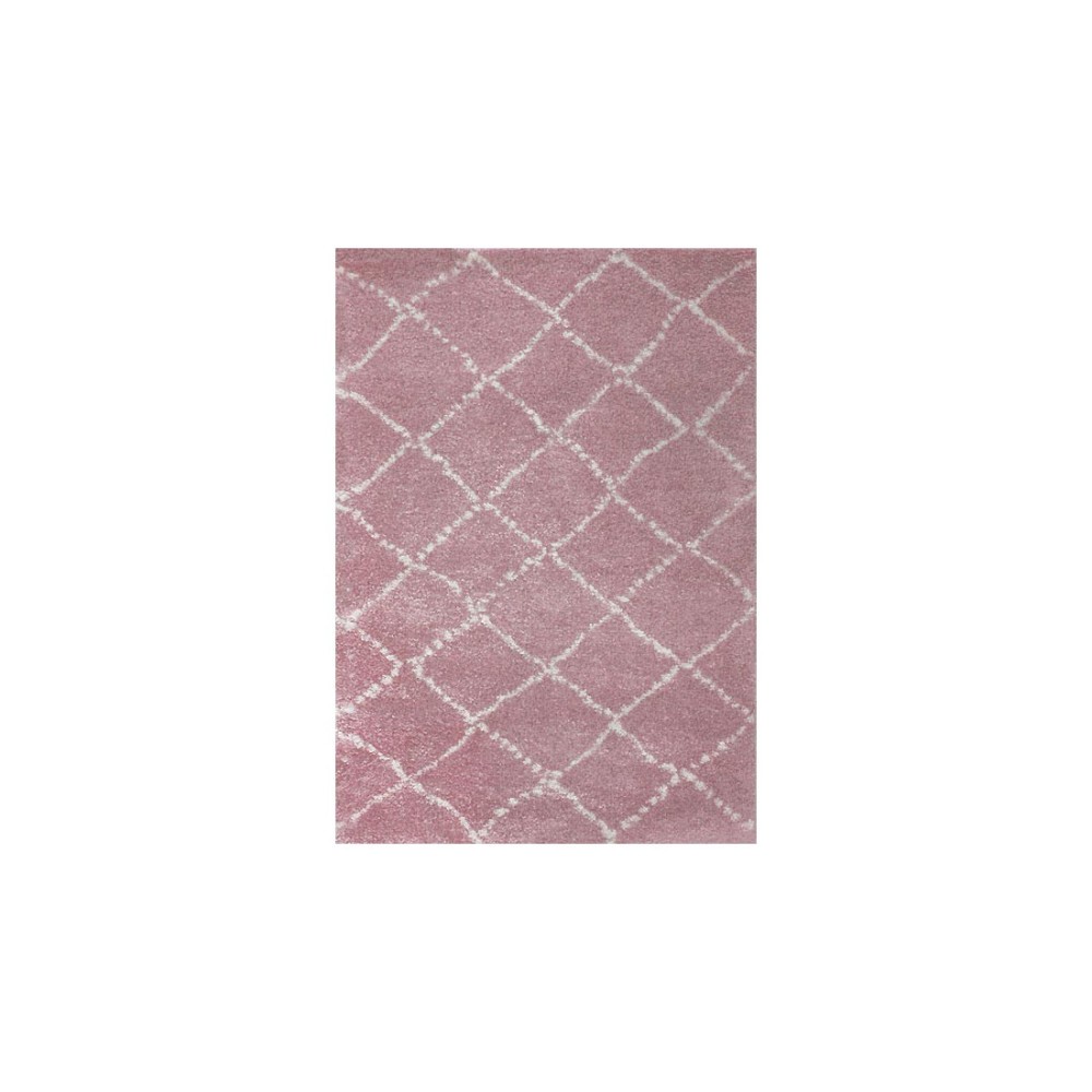 Tapis shaggy NOMAD - Rose - M