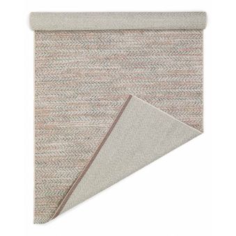Tapis intérieur extérieur RIVAGE - Sienna & blue - XL