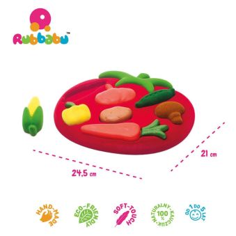 Puzzle éducatif légumes - Rubbabu