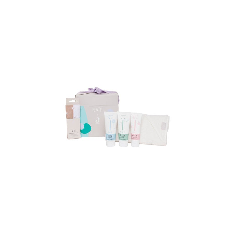 Coffret cadeau Bain - Jollein x Naif Fun