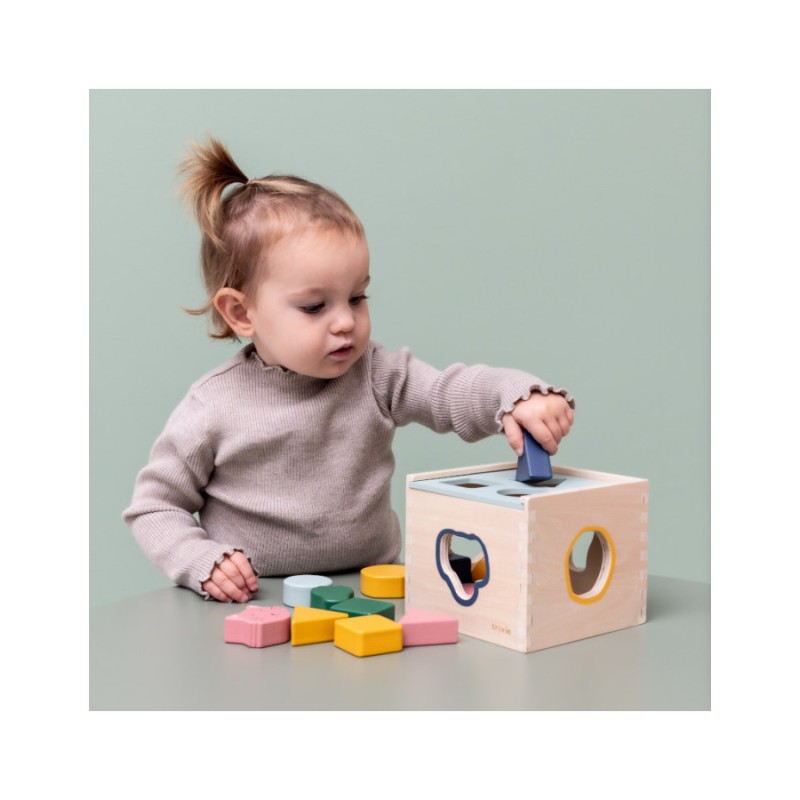 Cubes à formes en bois Animaux - Trixie