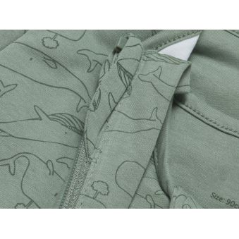 Gigoteuse 4 saisons 70cm Whales Ash Green