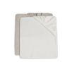 Housse Matelas à Langer Éponge 50x70cm Ivory/Nougat (2pack) Housse Matelas à Langer Éponge 50x70cm Ivory/Nougat (2pack)