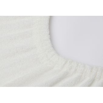 Housse Matelas à Langer Éponge 50x70cm Ivory/Nougat (2pack)