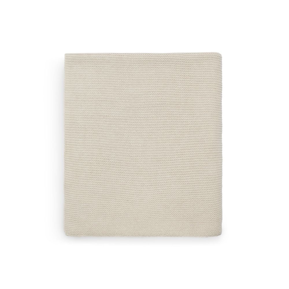 Couverture Berceau 75x100cm Basic Knit Nougat
