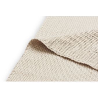 Couverture Berceau 75x100cm Basic Knit Nougat
