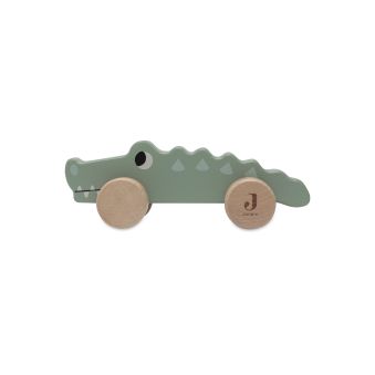 Jouet en bois à roulettes - Jungle Jambo - Crocodile