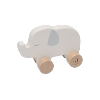 Jouet en bois à roulettes - Jungle Jambo - Elephant
