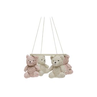 Mobile Bébé Teddy Bear - Wild Rose/Naturel