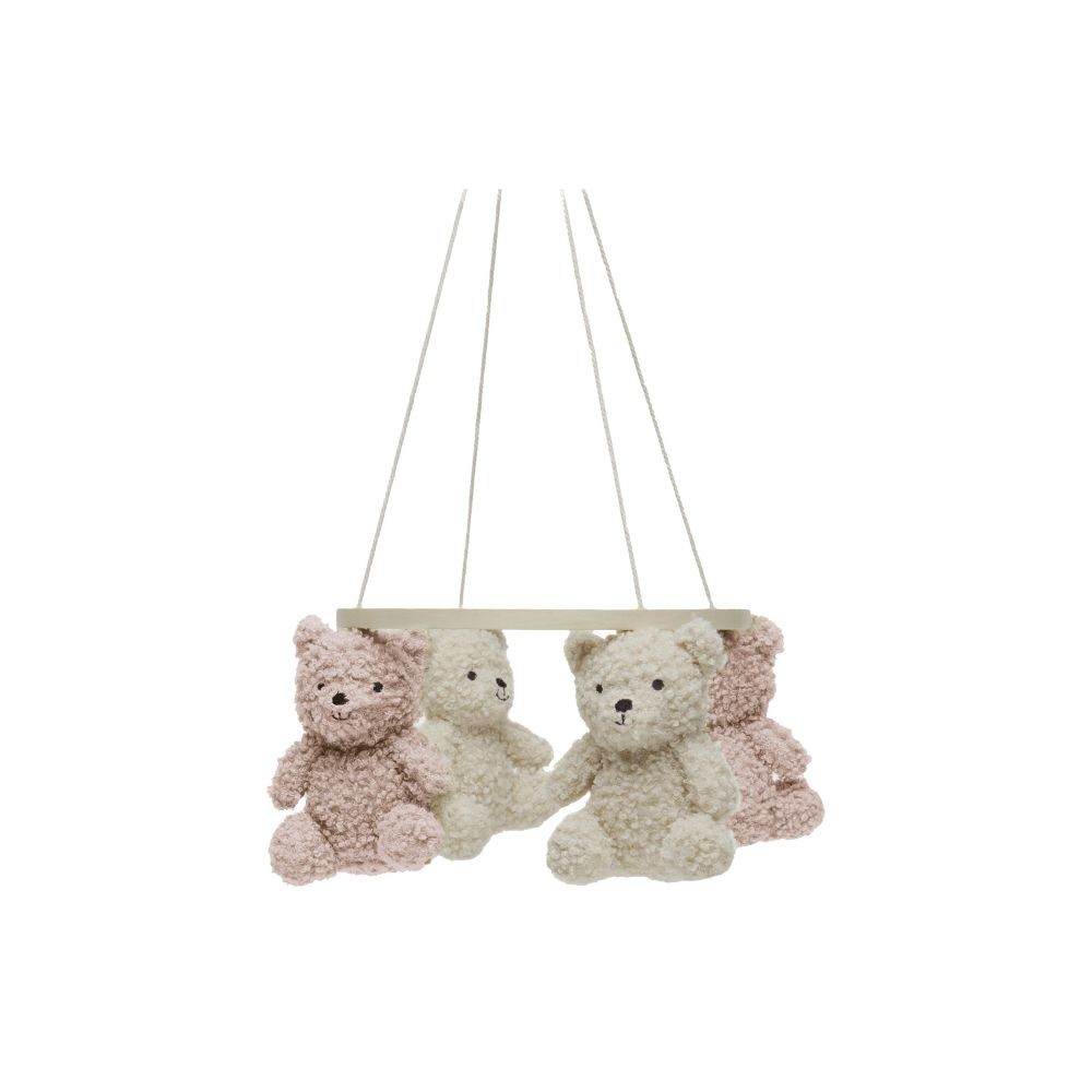 Mobile Bébé Teddy Bear - Wild Rose/Naturel