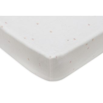Drap-housse Jersey 40/50x80/90cm Twinkling - Wild Rose