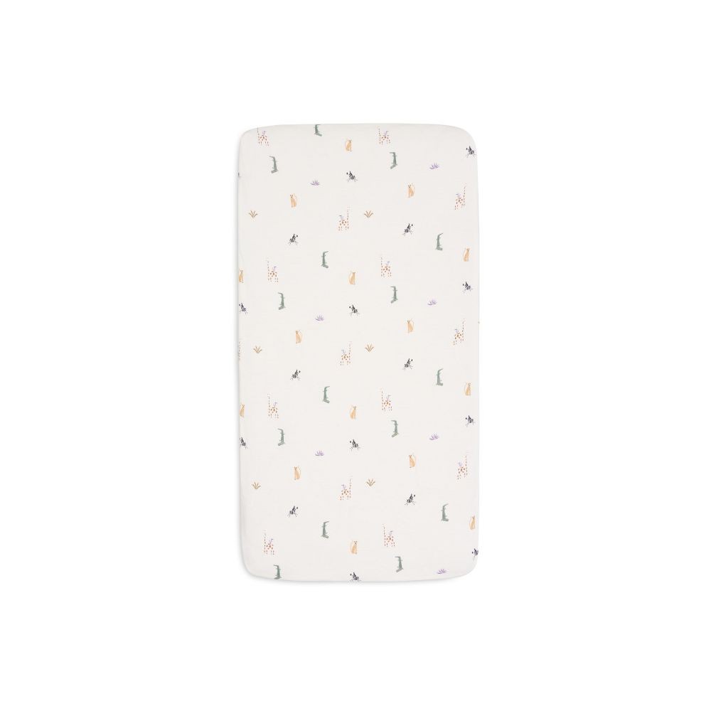 Drap-housse Jersey 60x120cm - Jungle Jambo