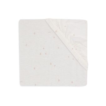 Drap-housse Jersey 60x120cm Twinkling - Wild Rose