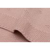 Couverture Berceau 75x100cm Cosy Knit - Wild Rose Couverture Berceau 75x100cm Cosy Knit - Wild Rose