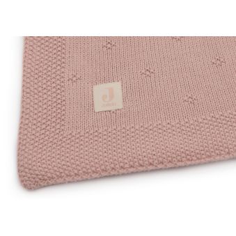 Couverture Berceau 75x100cm Cosy Knit - Wild Rose