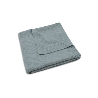 Couverture Berceau 75x100cm Cosy Knit - Sea Green