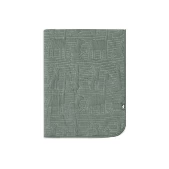 Couverture Berceau 75x100cm Jungle Jambo - Ash Green/Laurel