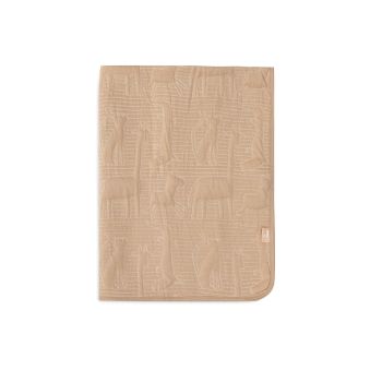 Couverture Berceau 75x100cm Jungle Jambo - Biscuit/Oatmeal