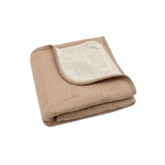 Couverture Berceau 75x100cm Jungle Jambo - Biscuit/Oatmeal
