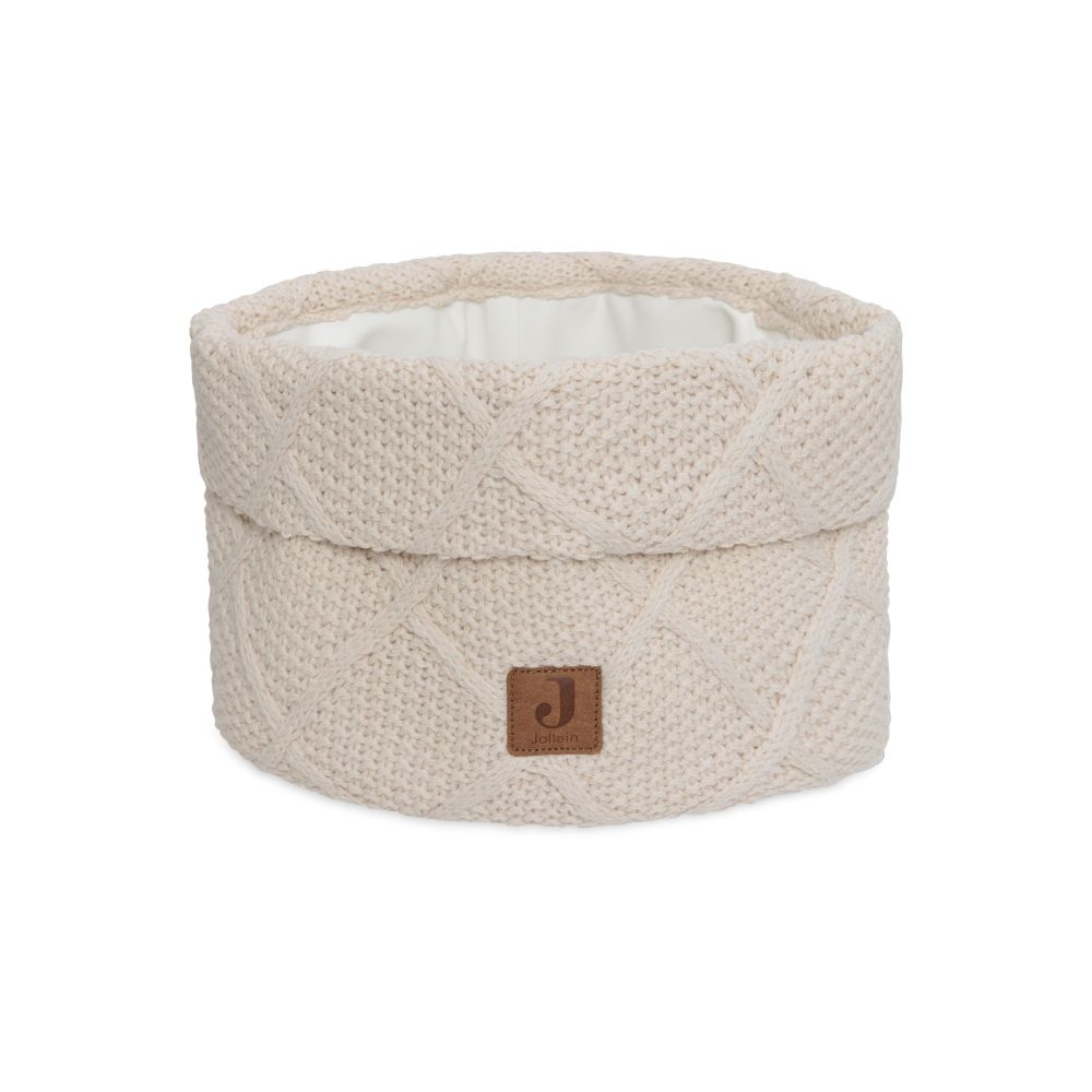 Panier de rangement Check Knit - Oatmeal