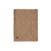 Couverture 100x150cm Check Knit - Biscuit/Teddy Fleece Couverture 100x150cm Check Knit - Biscuit/Teddy Fleece
