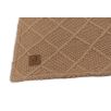Couverture 100x150cm Check Knit - Biscuit/Teddy Fleece Couverture 100x150cm Check Knit - Biscuit/Teddy Fleece