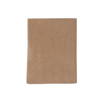 Couverture 100x150cm Check Knit - Biscuit/Teddy Fleece