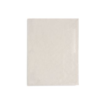 Couverture Berceau 75x100cm Check Knit - Oatmeal/Teddy Fleece