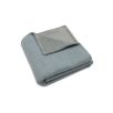 Couverture Berceau 75x100cm Cosy Knit - Sea Green/Velvet Couverture Berceau 75x100cm Cosy Knit - Sea Green/Velvet