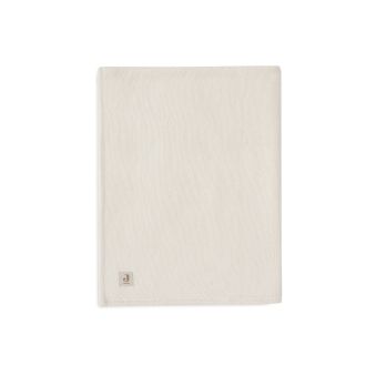 Couverture Berceau 75x100cm Cosy Knit - Ivory/Velvet