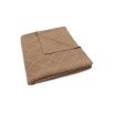 Couverture 100x150cm Check Knit - Biscuit