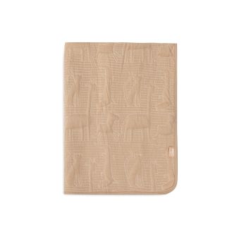 Couverture 100x150cm Jungle Jambo - Biscuit/Oatmeal
