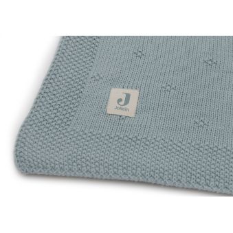 Couverture 100x150cm Cosy Knit - Sea Green