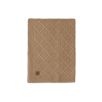 Couverture Berceau 75x100cm Check Knit - Biscuit