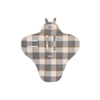 Couverture Portefeuille Bunny Check - Boucle