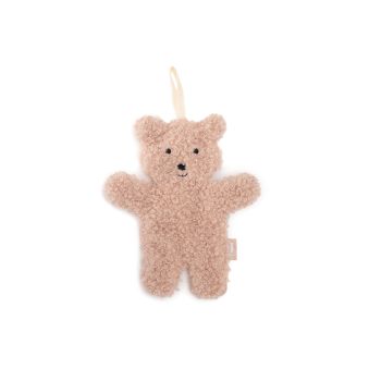 Attache Sucette Teddy Bear - Wild Rose