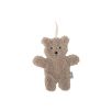 Attache Sucette Teddy Bear - Olive Green