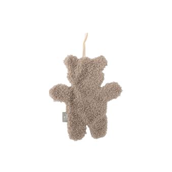 Attache Sucette Teddy Bear - Olive Green