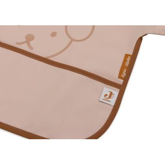 Bavoir à manches imperméable Miffy Peekaboo - Wild Rose